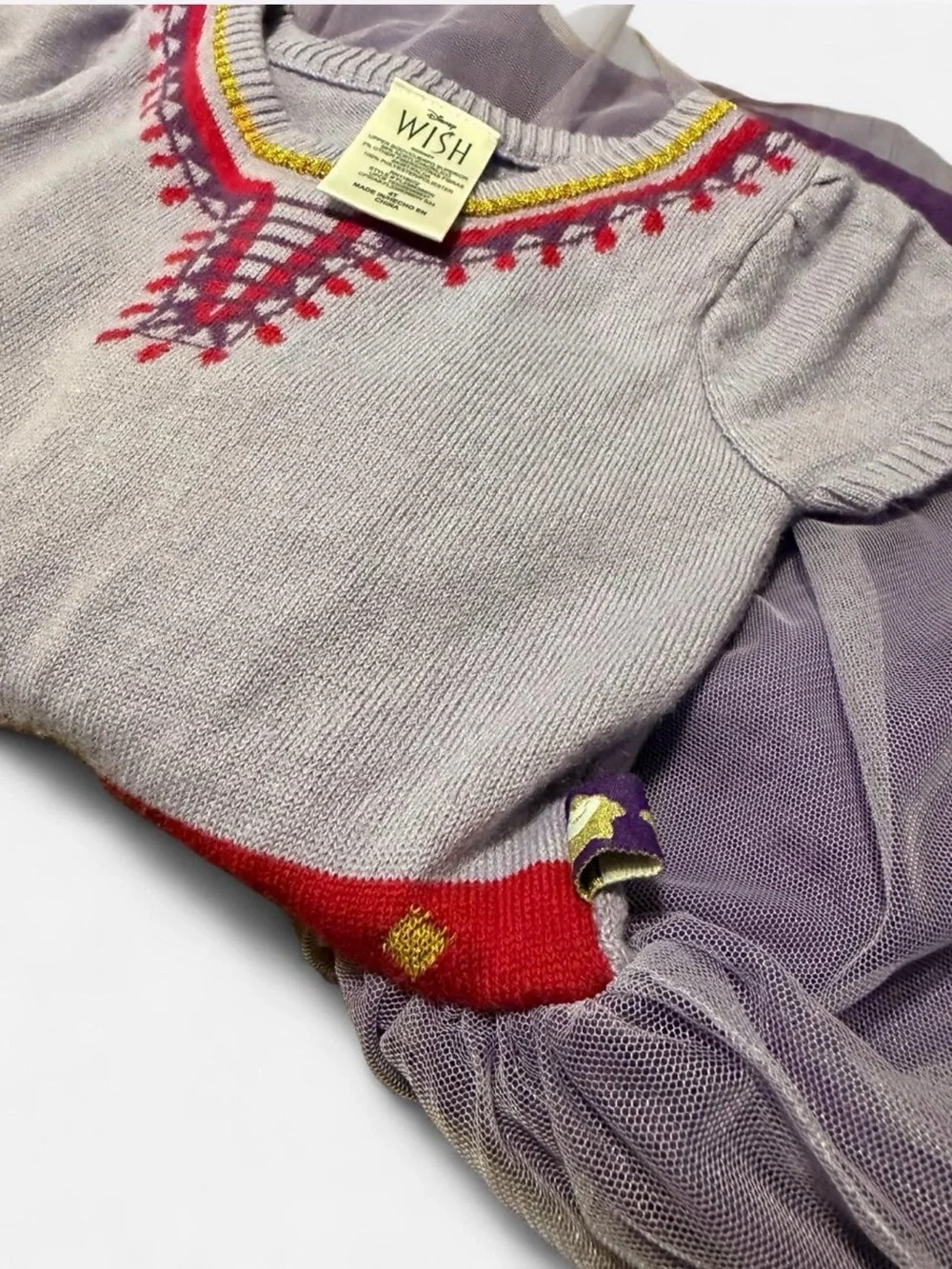 Disney lavender knit